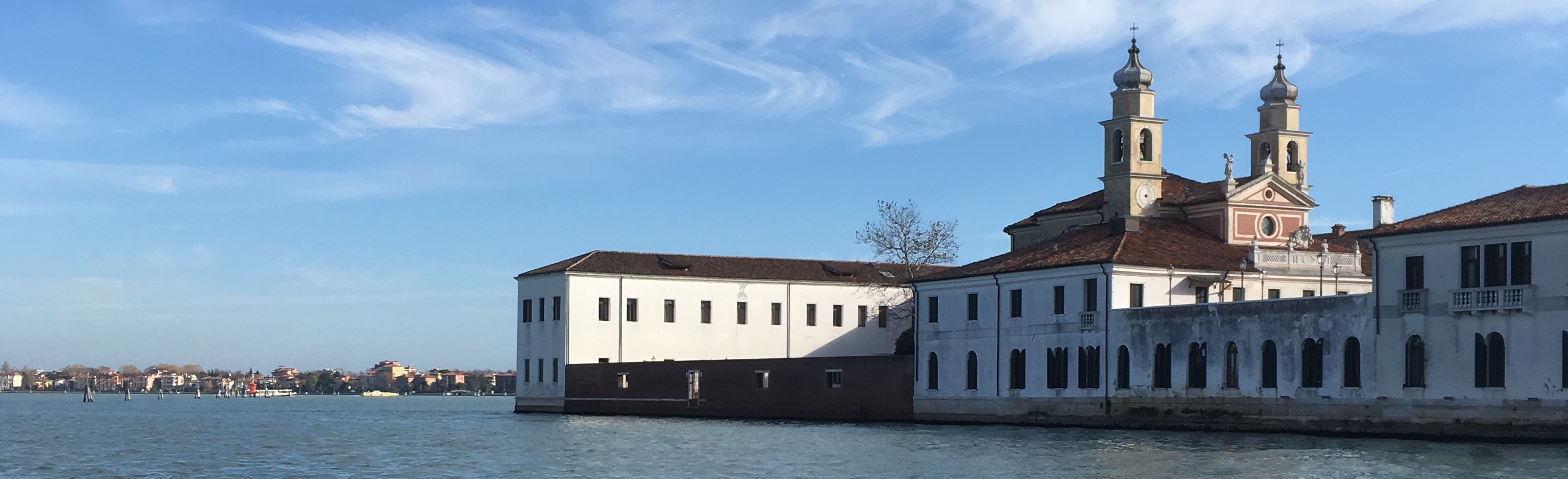 L'île de San Servolo à Venise, où se tenait le congrès 2017 de l'Asstra, l'UTP italienne.