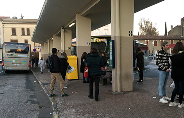 Castres, gare routière